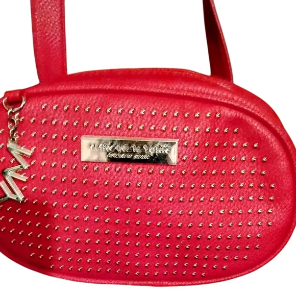 Marc New York Red Crossbody Bag with Gold Details - Picture 7 of 9